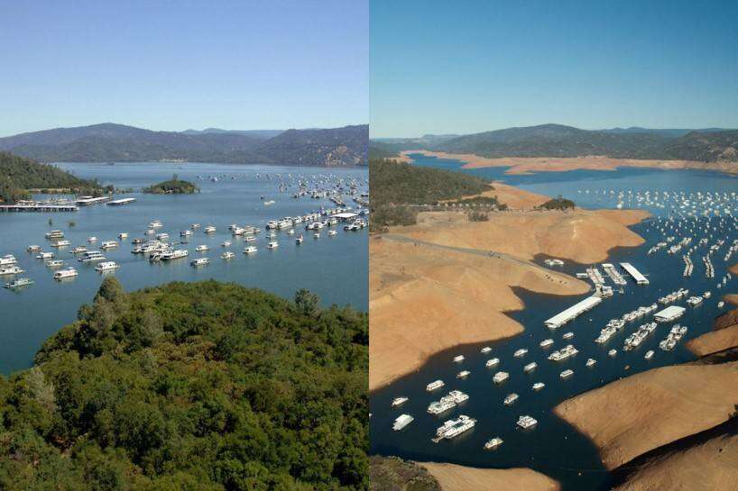 shrinking-lake-oroville-california-july-2011-vs-aug-2014