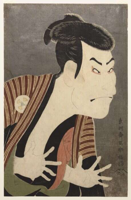Drzeworyt Tōshūsaia Sharaku, przedstawiający aktora kabuki