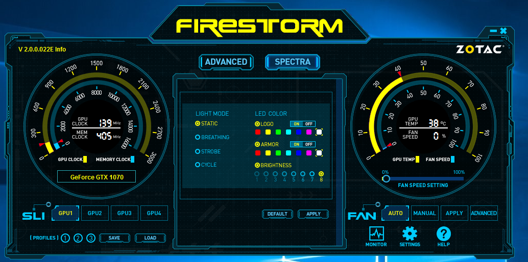 Test karty graficznej ZOTAC GeForce GTX 1070 AMP Extreme