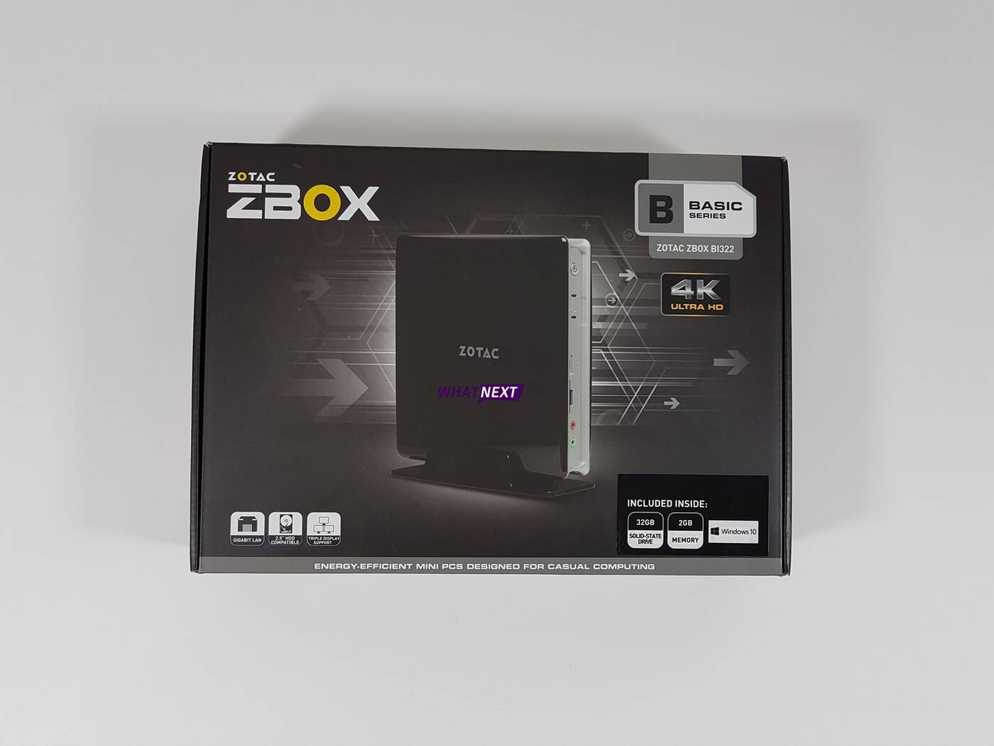 Test Mini PC ZOTAC ZBOX BI322