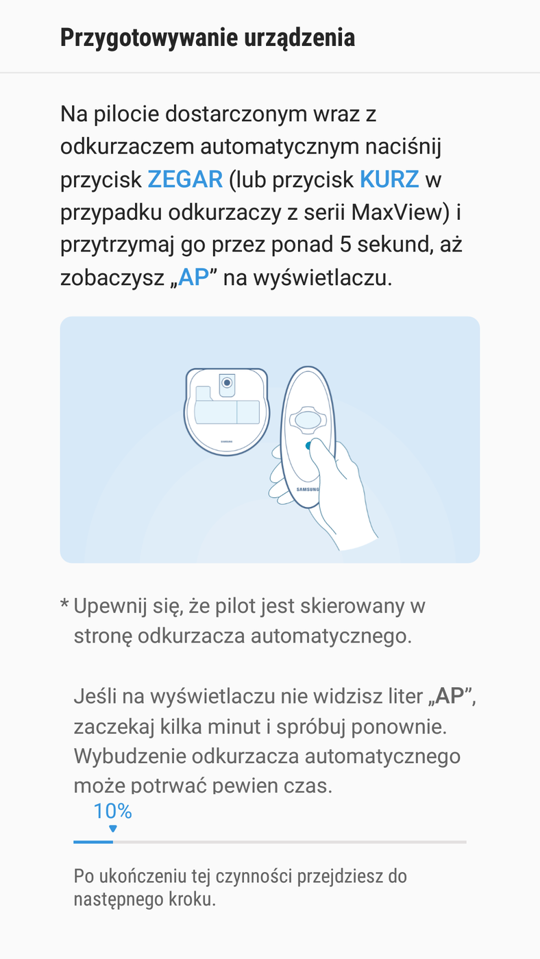 Test robota sprzątającego Samsung VR10M703PW9 Darth Vader