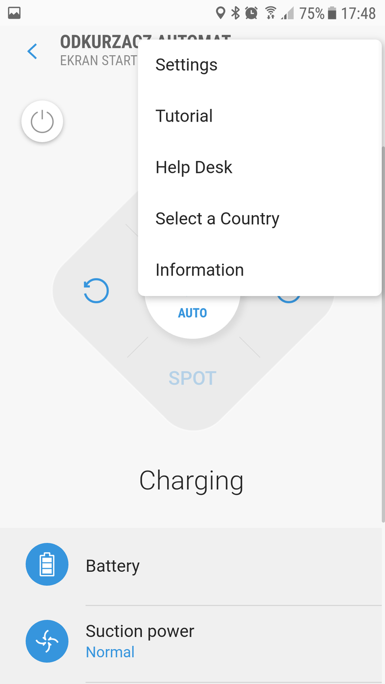 Test robota sprzątającego Samsung VR10M703PW9 Darth Vader