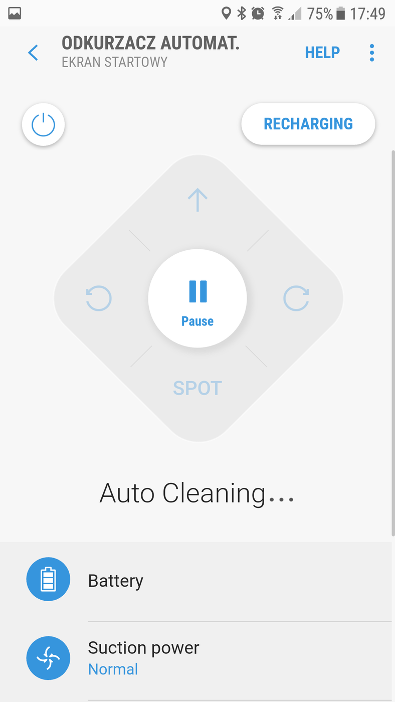 Test robota sprzątającego Samsung VR10M703PW9 Darth Vader