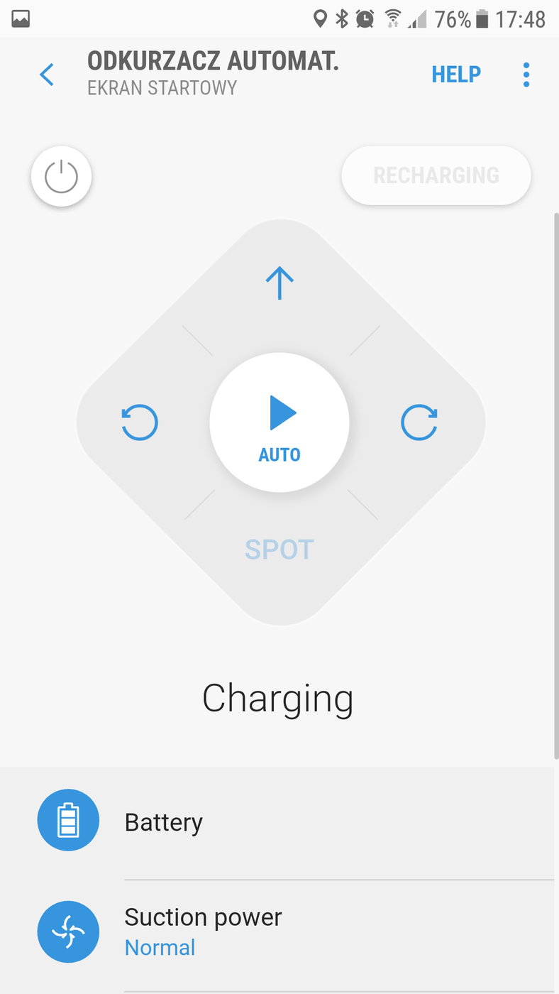 Test robota sprzątającego Samsung VR10M703PW9 Darth Vader
