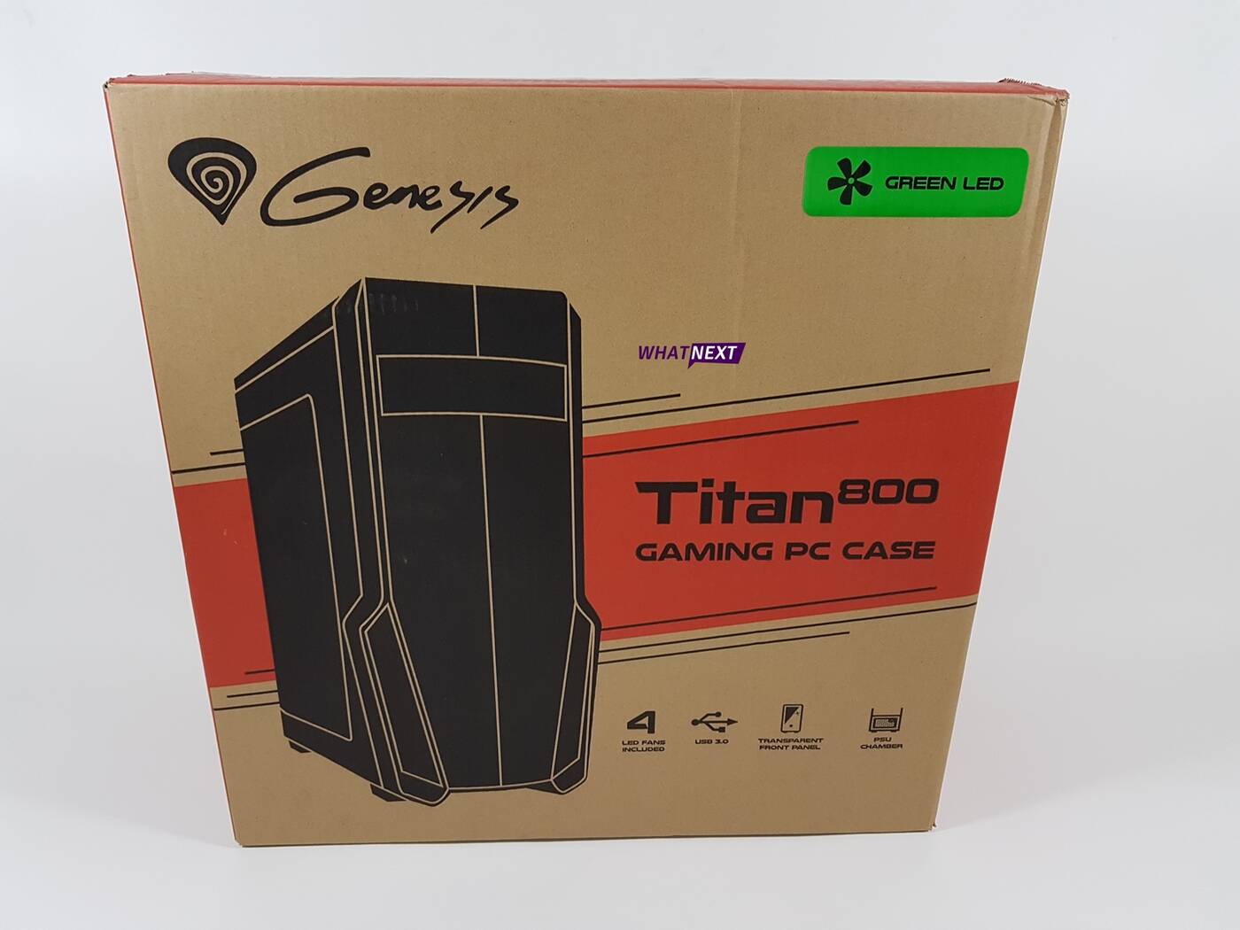 Test obudowy Genesis Titan 800
