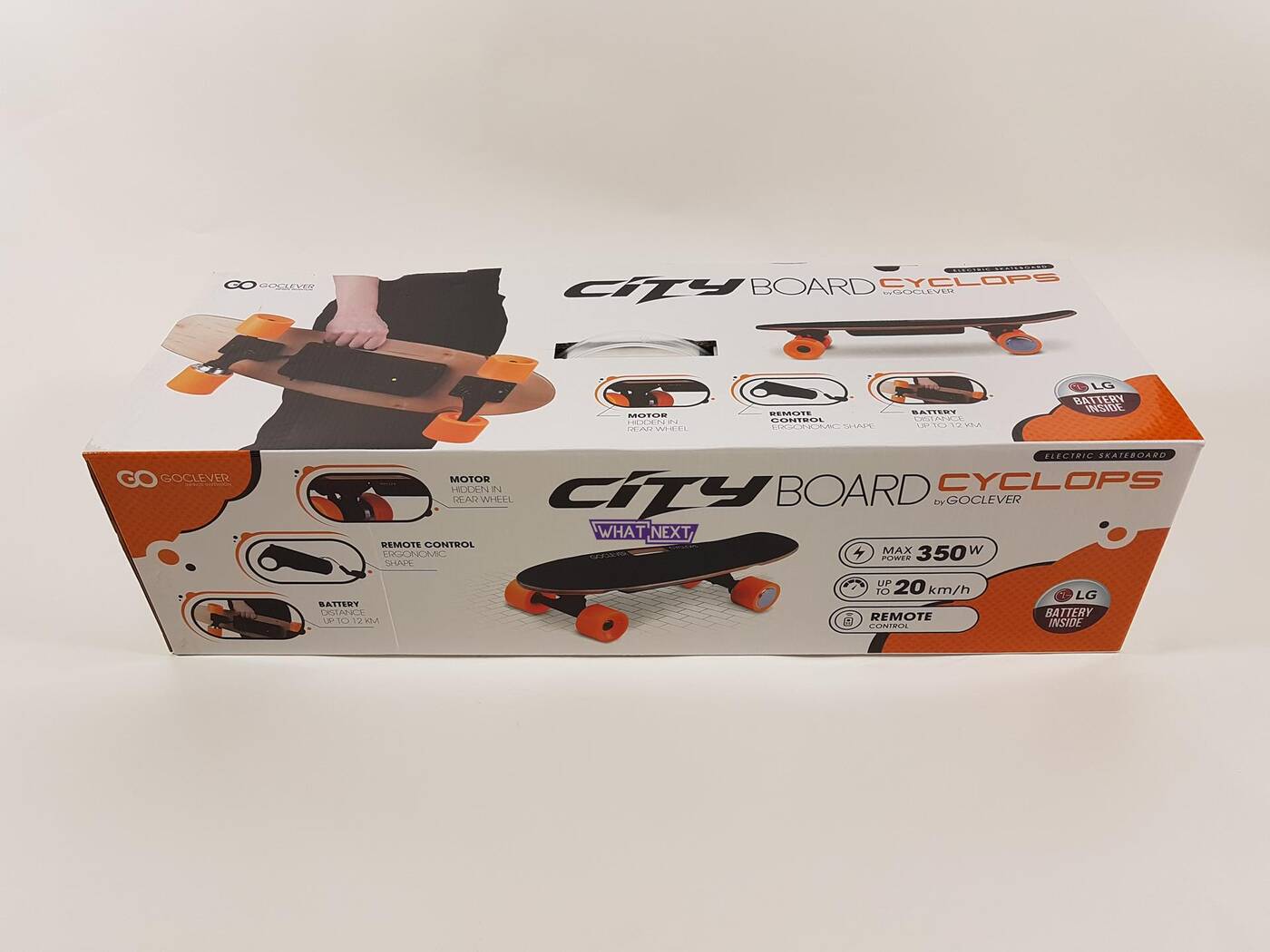 Test deskorolki Goclever City Board Cyclops