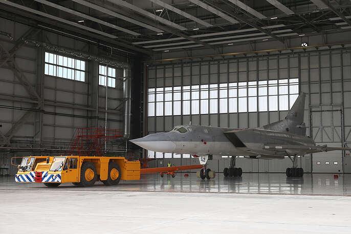 Tupolew-22M3M - zmodernizowany bombowiec zaprezentowany w Kazaniu