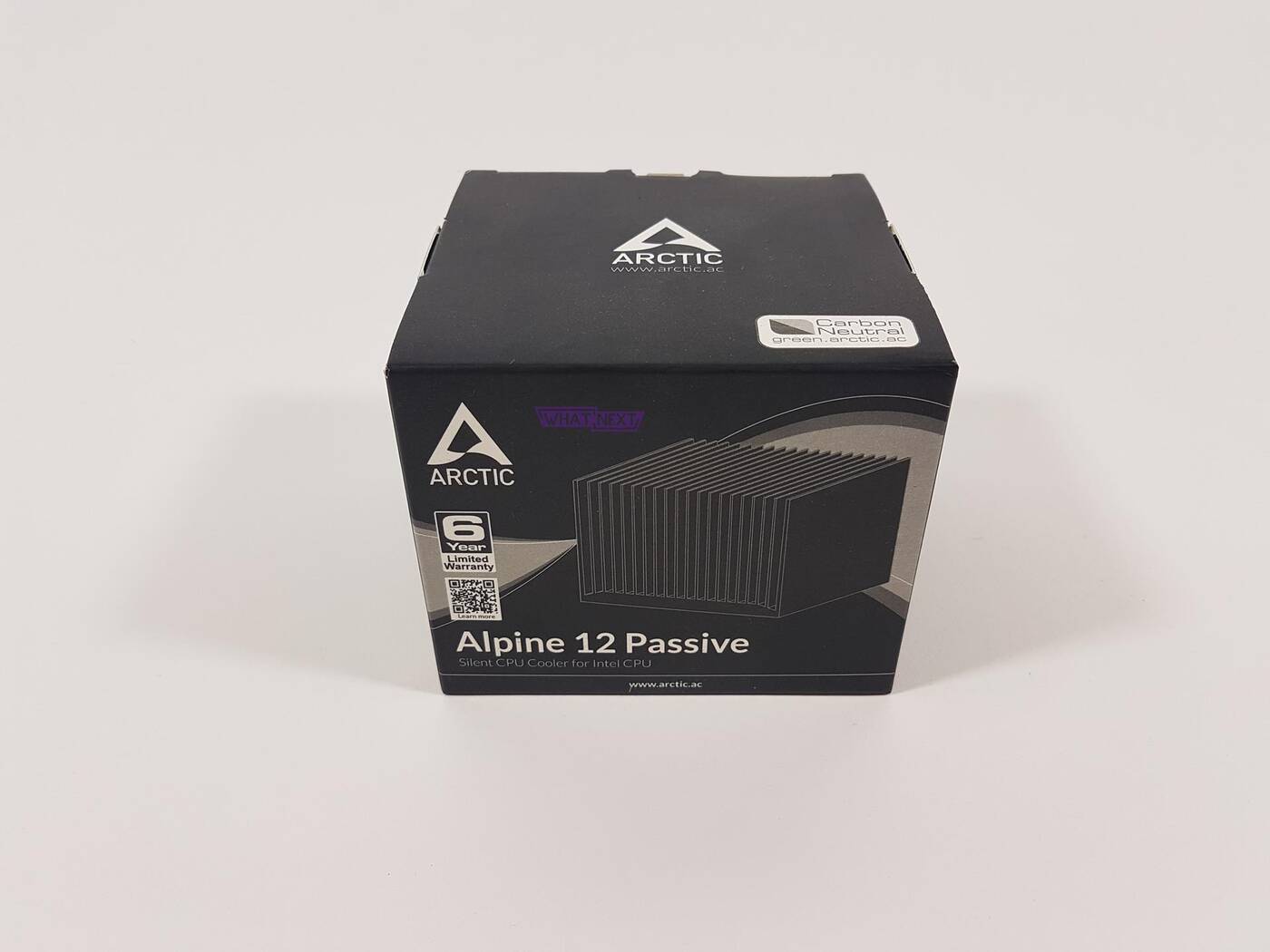 Test chłodzenia Arctic Alpine 12 Passive