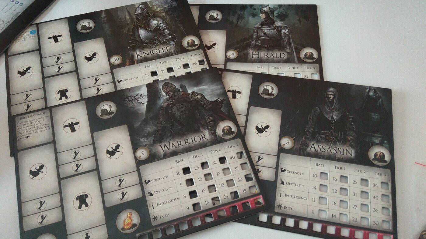 Dark Souls: The Board Game planszetki