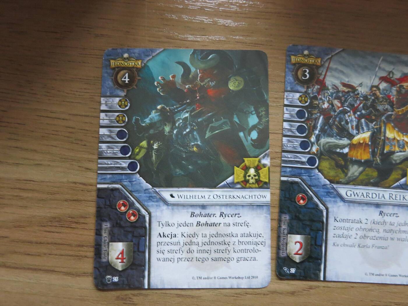 Warhammer Inwazja karty