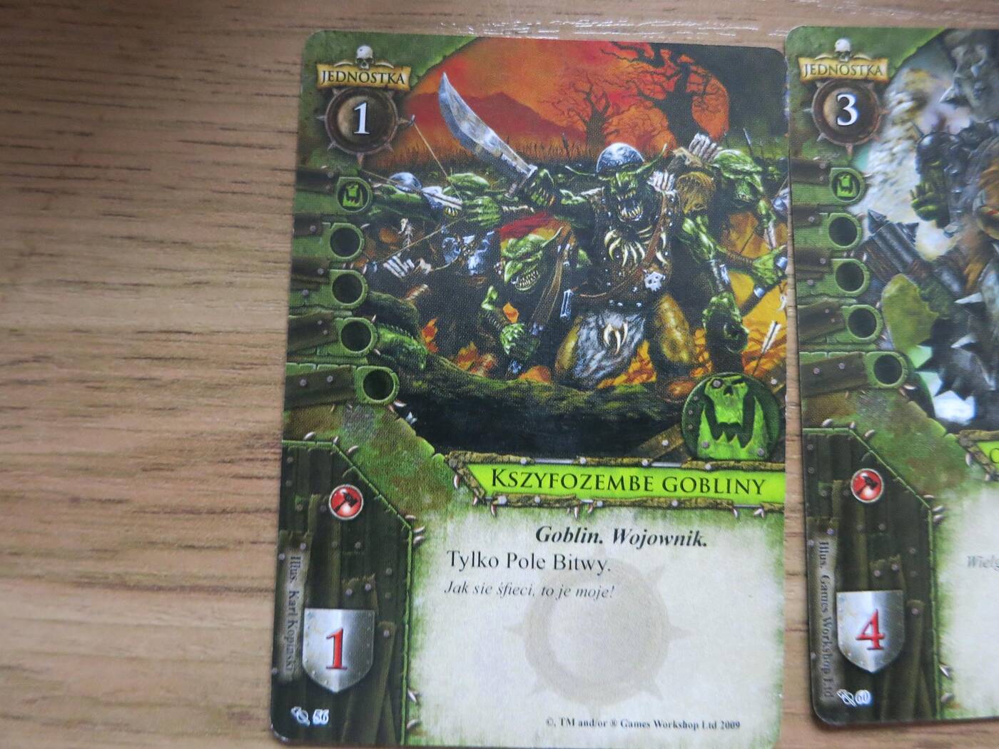 Warhammer Inwazja karty