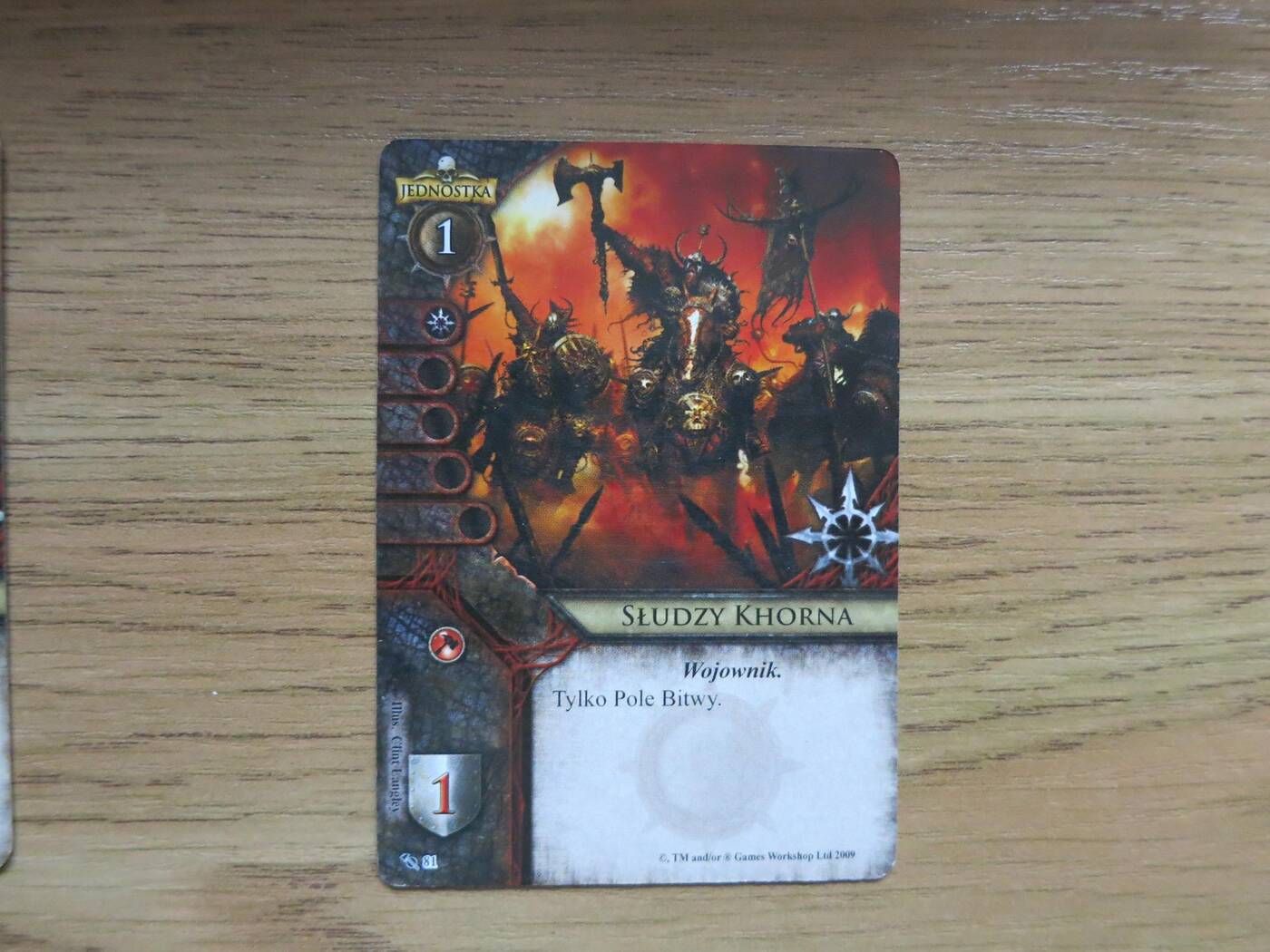 Warhammer Inwazja karty