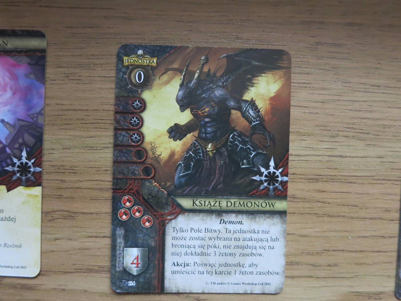 Warhammer Inwazja karty