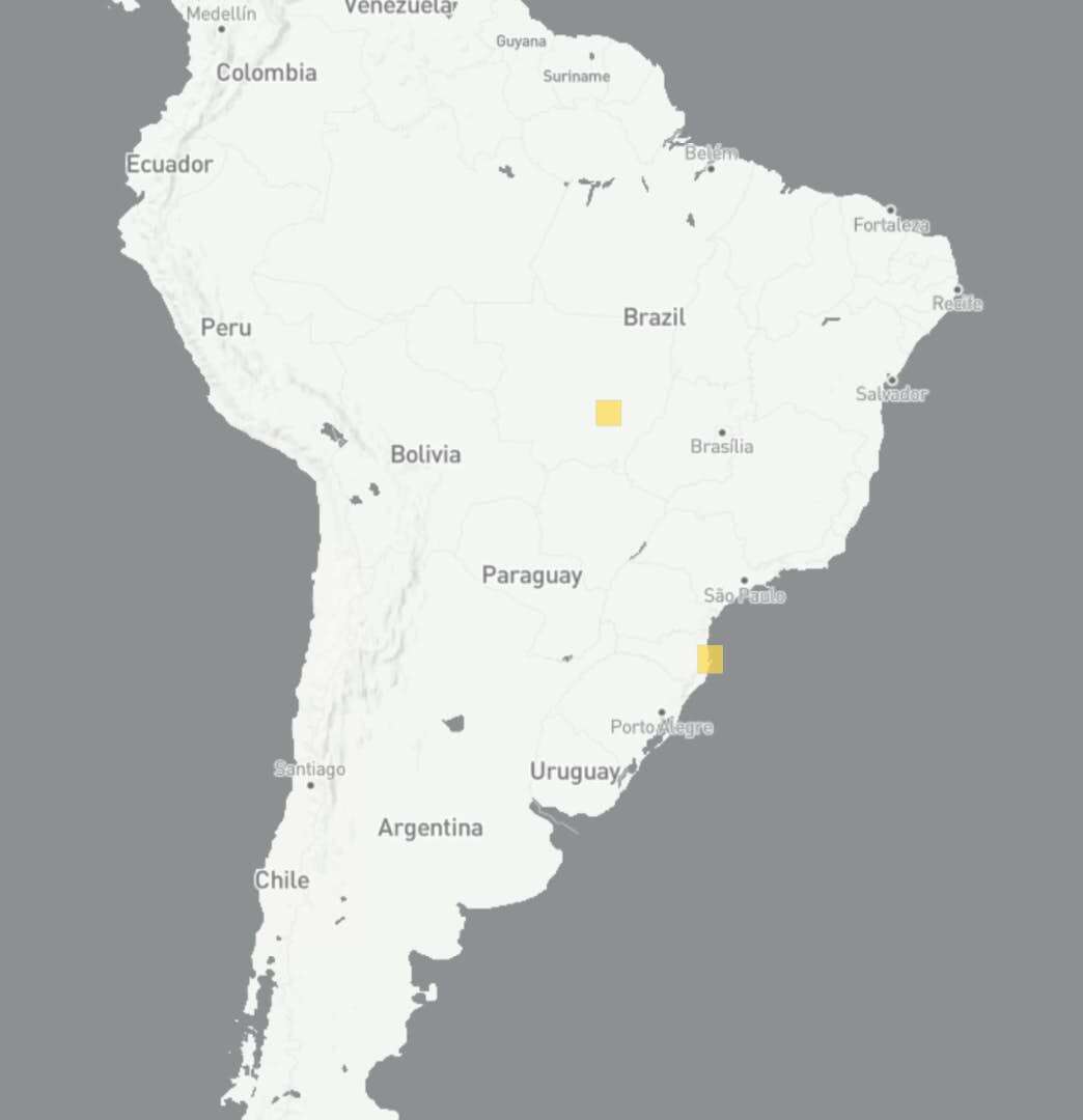 Oto globalna mapa radioaktywnego gazu