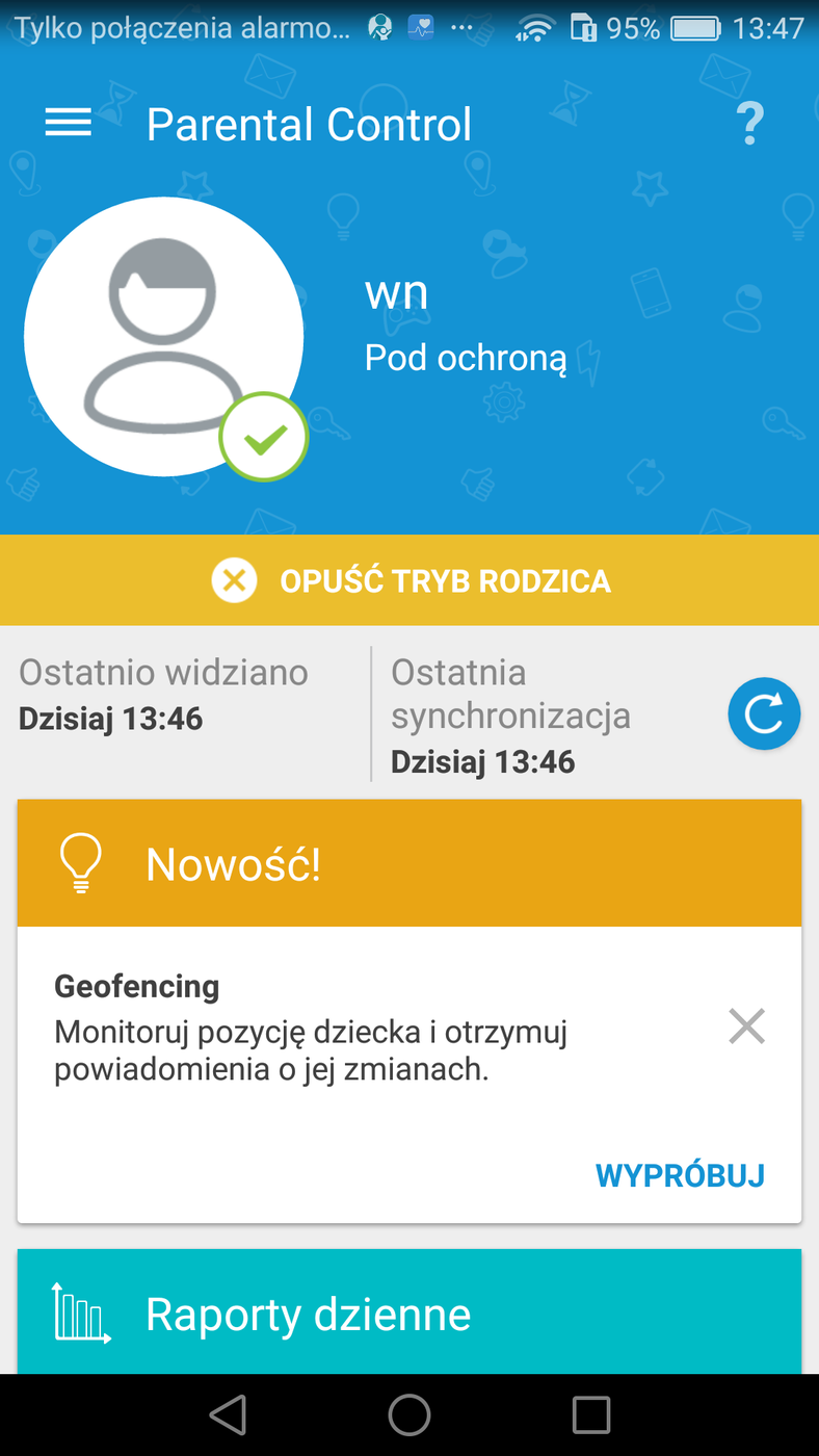 Ochrona telefonu dziecka 9