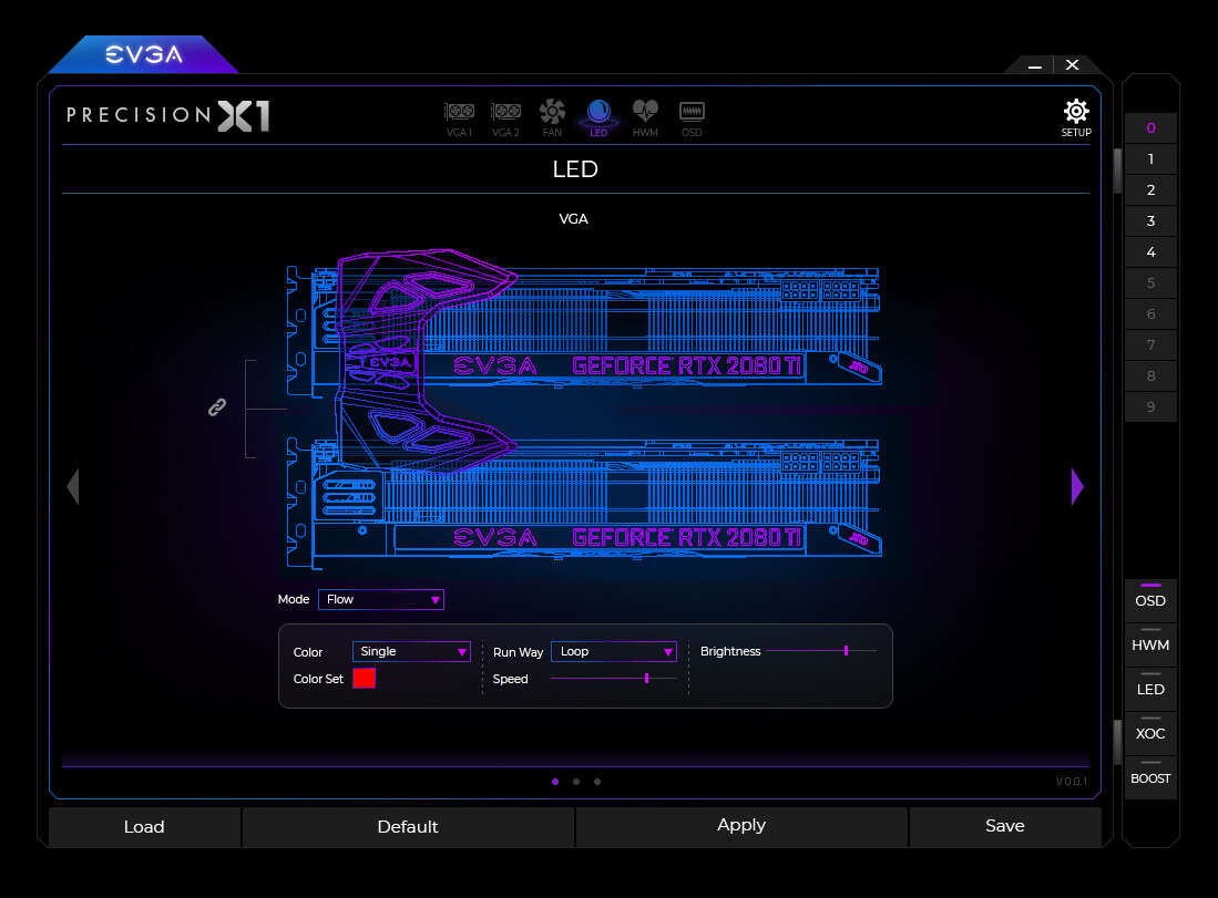 EVGA Precision X1 dla kart GeForce RTX z opcją automatycznego OC