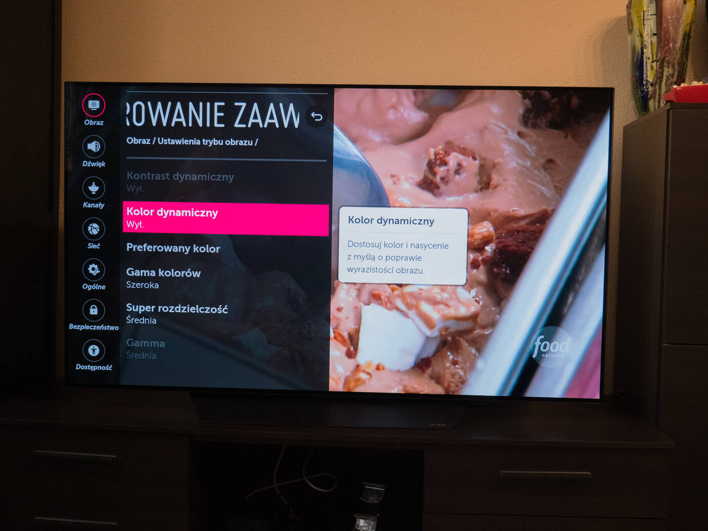 Test telewizora LG OLED 55″ B8 (2018)