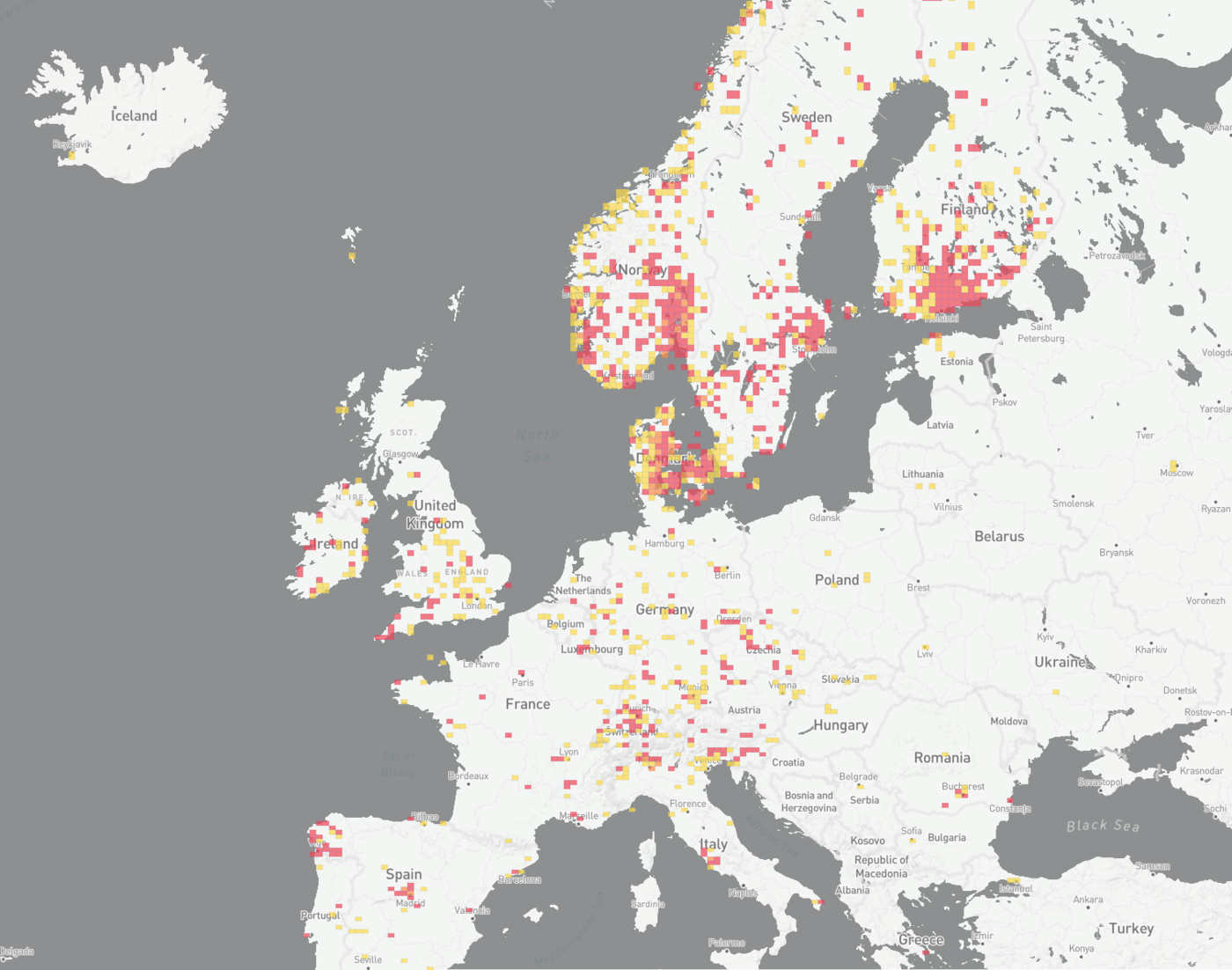 Oto globalna mapa radioaktywnego gazu