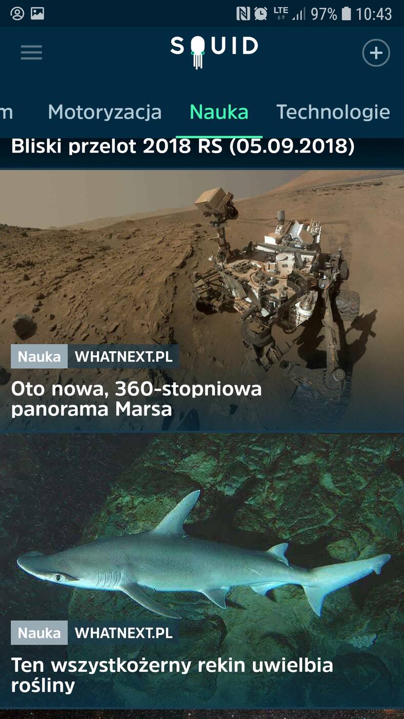 Squid to jedna z najlepszych aplikacji do zarządzania newsami