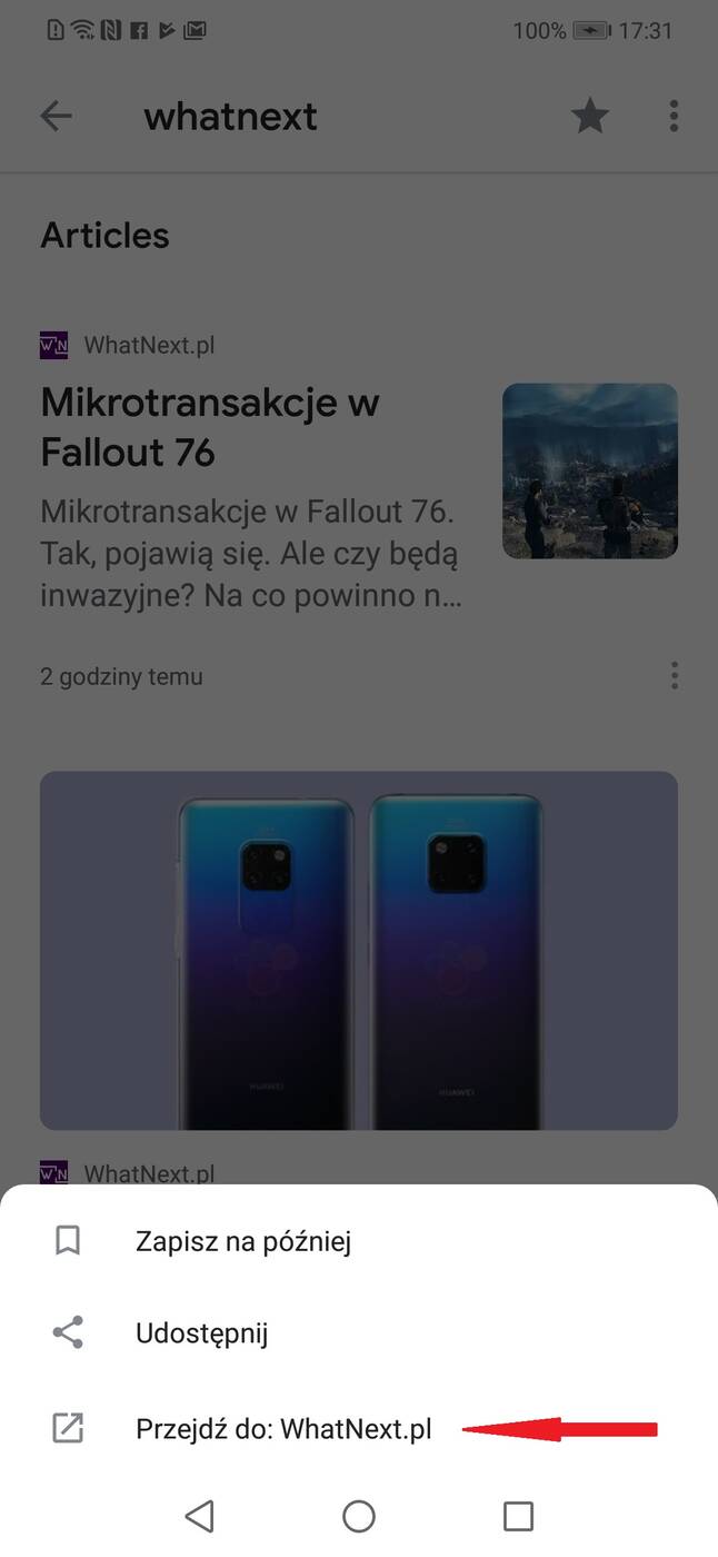 Czekamy na Ciebie w aplikacji Wiadomości Google!