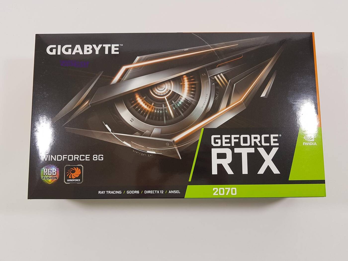 Test Gigabyte GeForce RTX 2070 Windforce 8G
