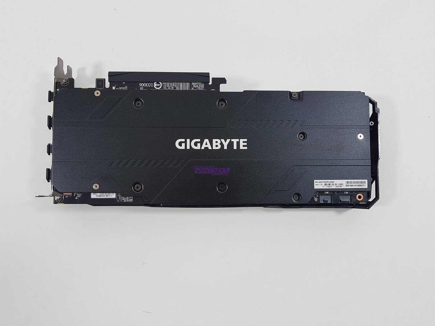 Test Gigabyte GeForce RTX 2070 Windforce 8G