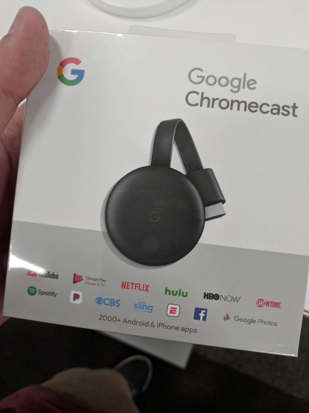 Chromecast 3 został sprzedany przed jego oficjalną premierą