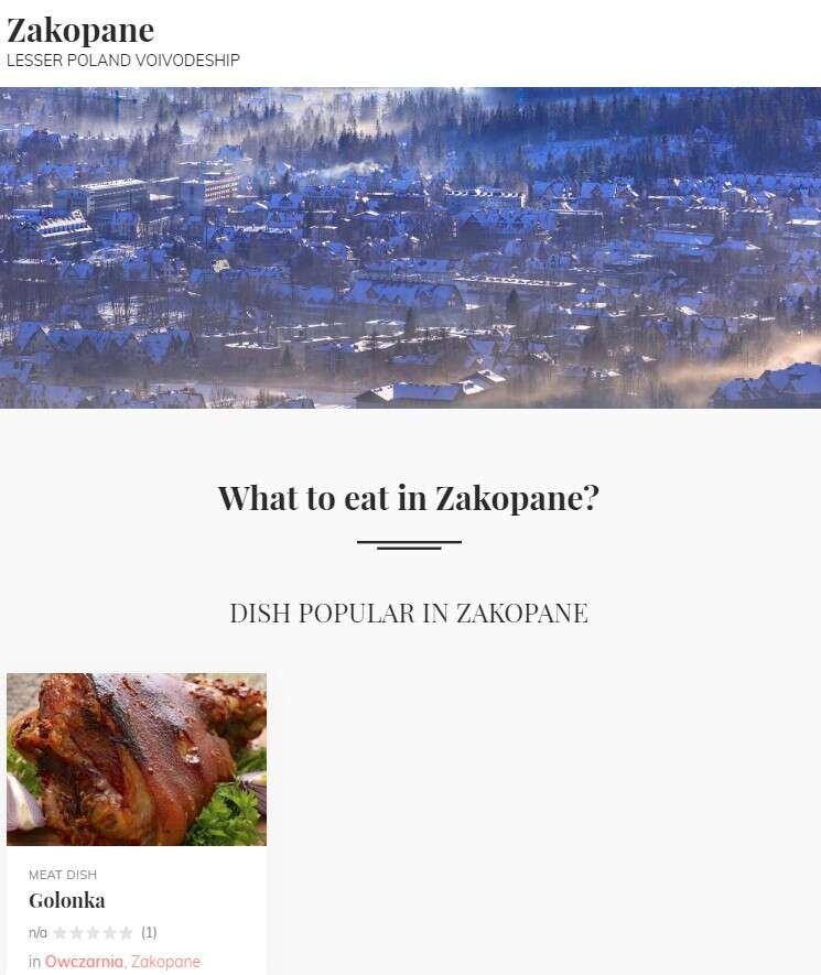 Taste Atlas poleci Wam najlepsze miejscowe przysmaki