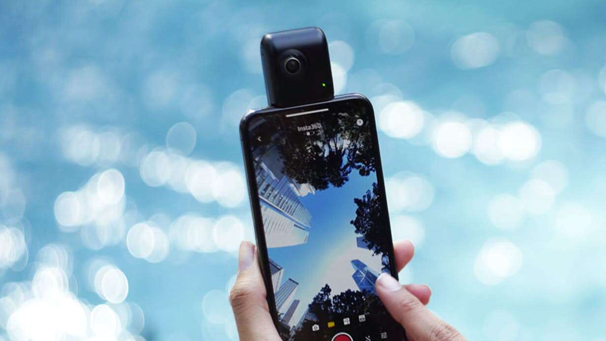 Insta360 Nano S iPhone VR, kamera 360°, kamera iphone, 360 iphone
