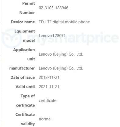Lenovo Z5s, specyfikacja Lenovo Z5s, wygląd Lenovo Z5s, parametry Lenovo Z5s,