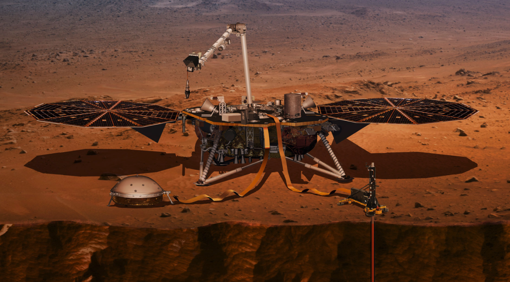 NASA, insight, lądowanie insight, transmisja insight, nasa insight