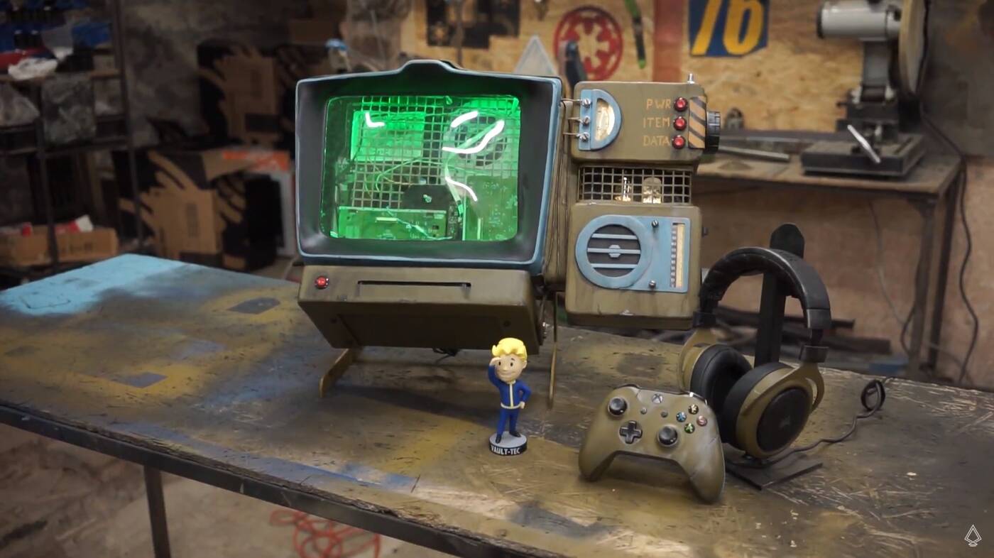 Polak stworzył fenomenalną modyfikację Xbox One X inspirowaną Falloutem 76