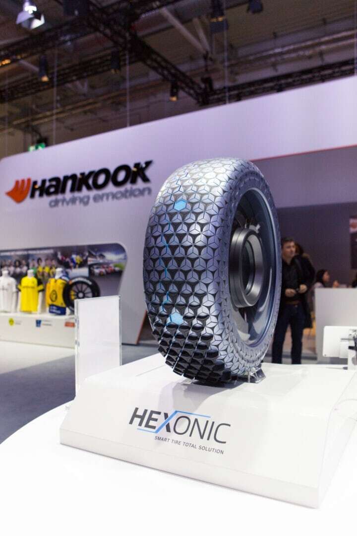 Samochodowe koła przyszłości Hexonic i Aeroflex od Hankook