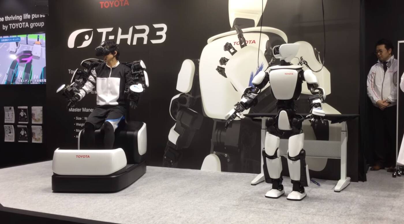 Toyota zaprezentowała swojego humanoidalnego robota T-HR3