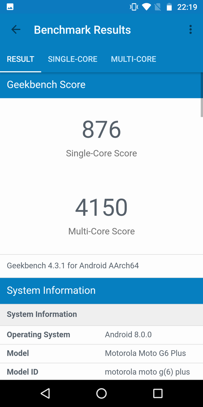 Test smartfonu Motorola Moto G6 Plus