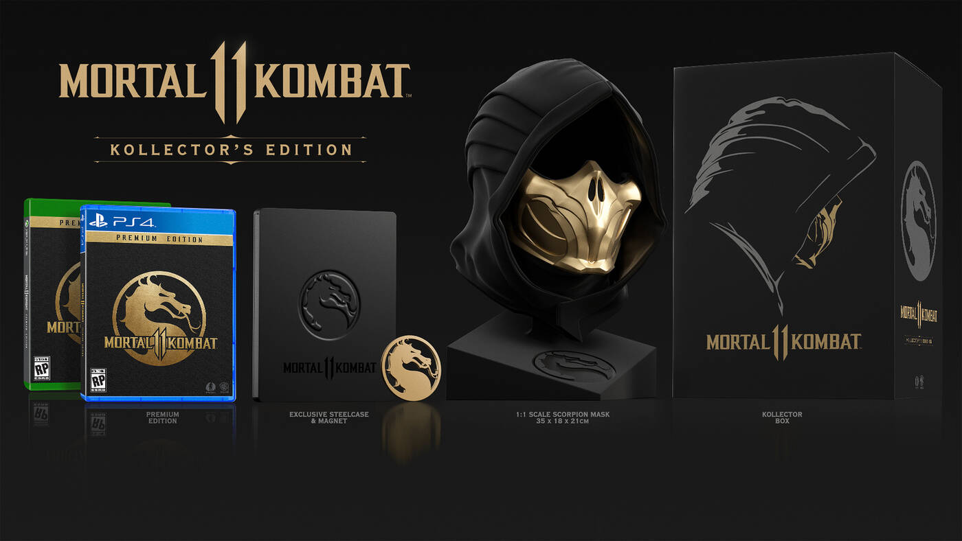 Mortal Kombat 11 Kollectors Edition wejdziecie w skórę Skorpiona