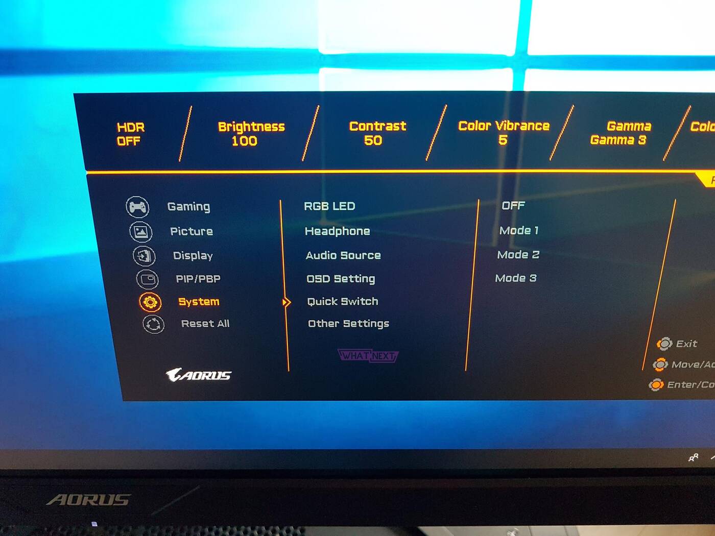 Test monitora Aorus AD27QD