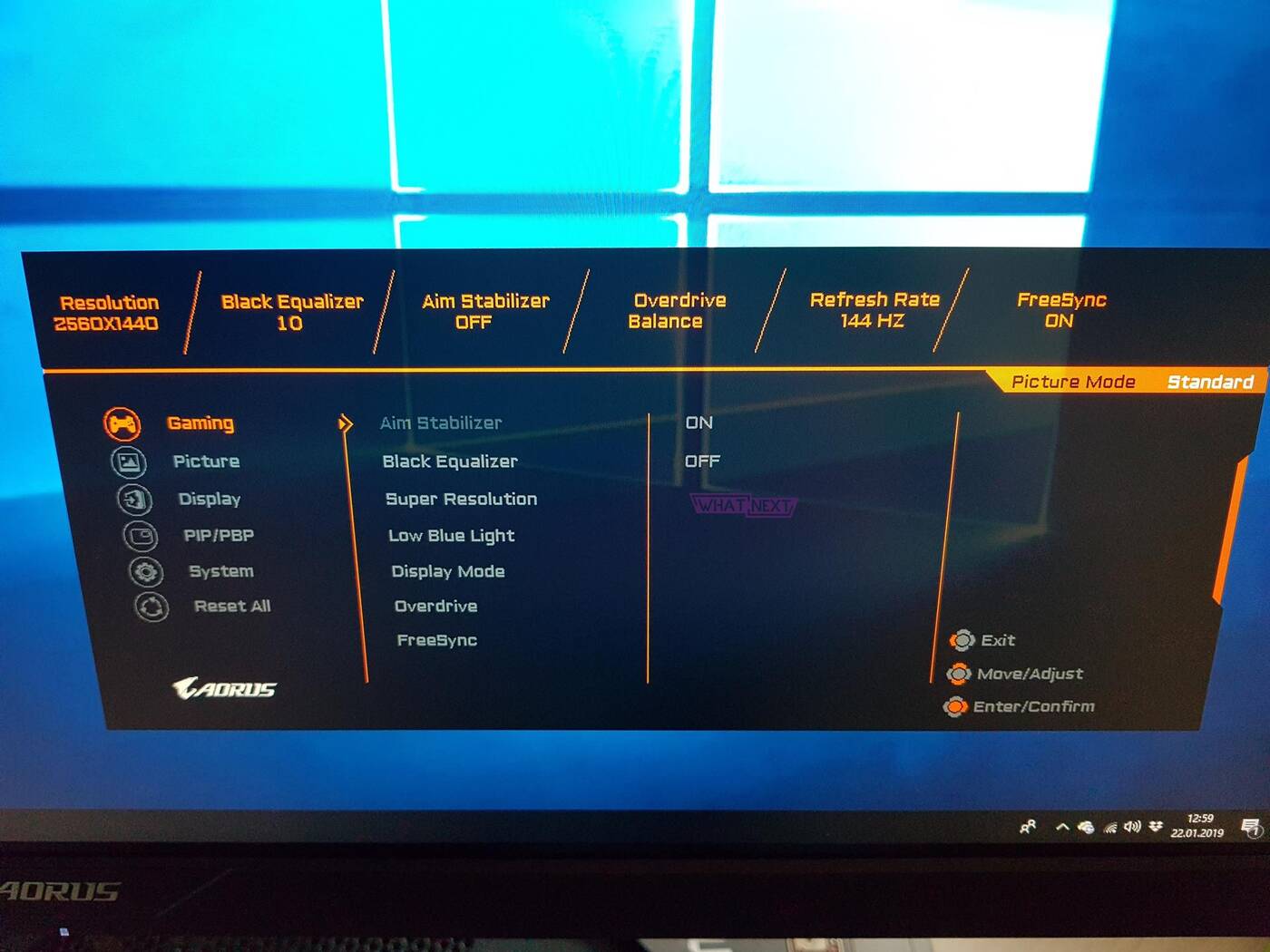 Test monitora Aorus AD27QD
