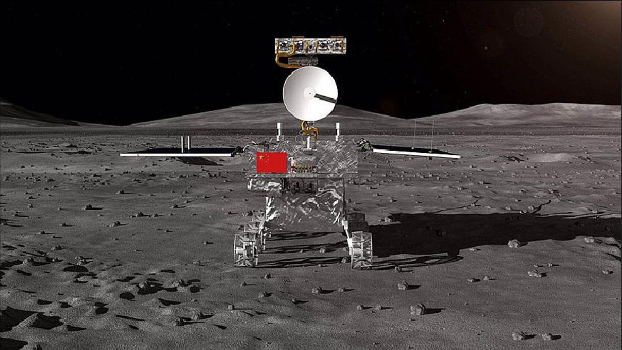 chińska sonda, księżyc, ciemna strona księżyca, chang'e 4, sonda księżyc, badanie księżyca
