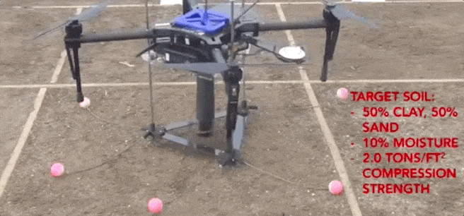 Stworzono drona NIMBUS, który kopie dziury w ziemi