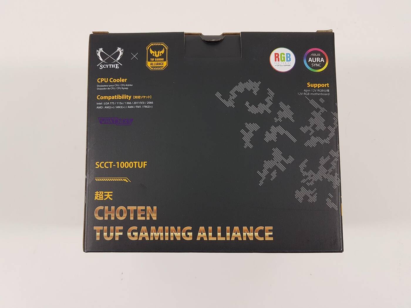Test chłodzenia Scythe Choten TUF Gaming Alliance
