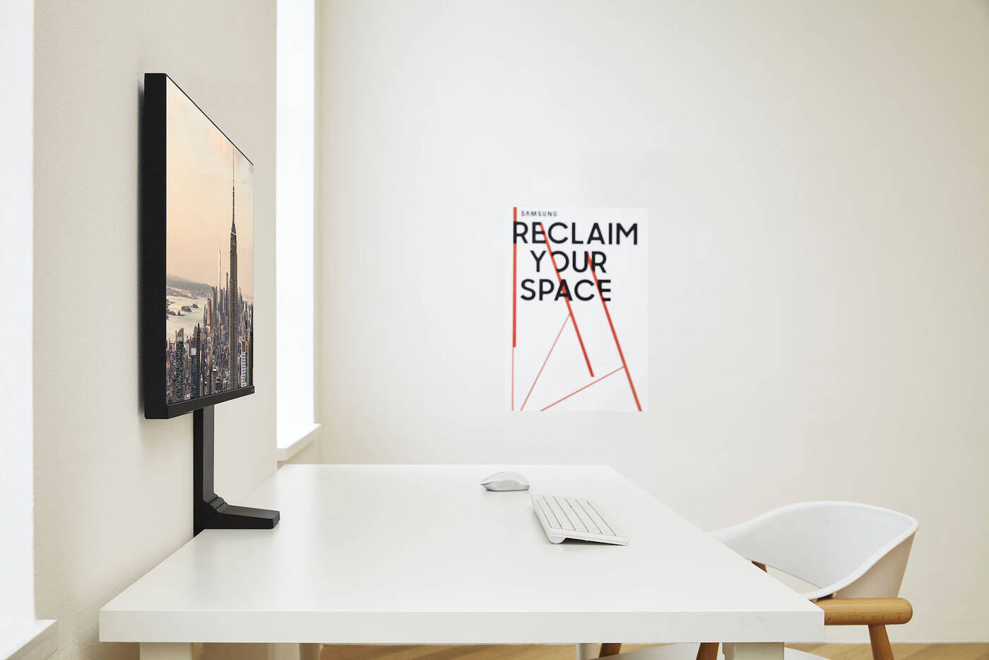 Space Monitor Samsunga zaoszczędzi Wam miejsce na biurku