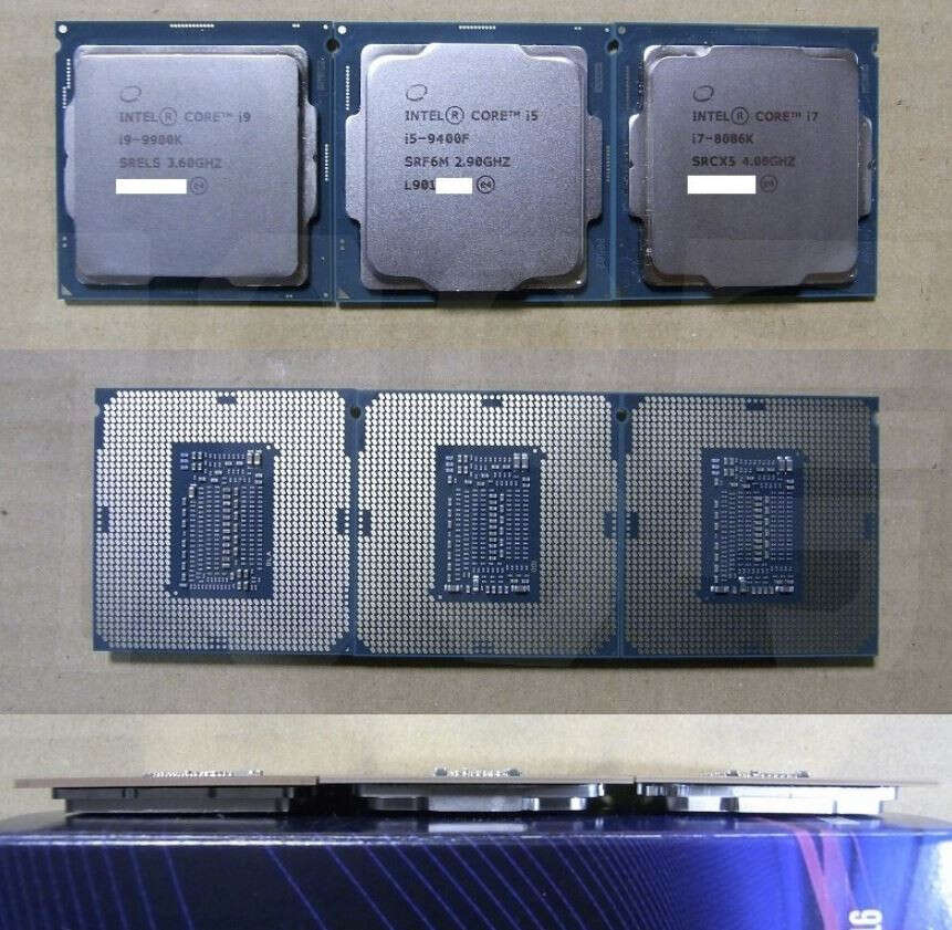 Intel sprzedaje procesory 8. generacji jako te z 9.