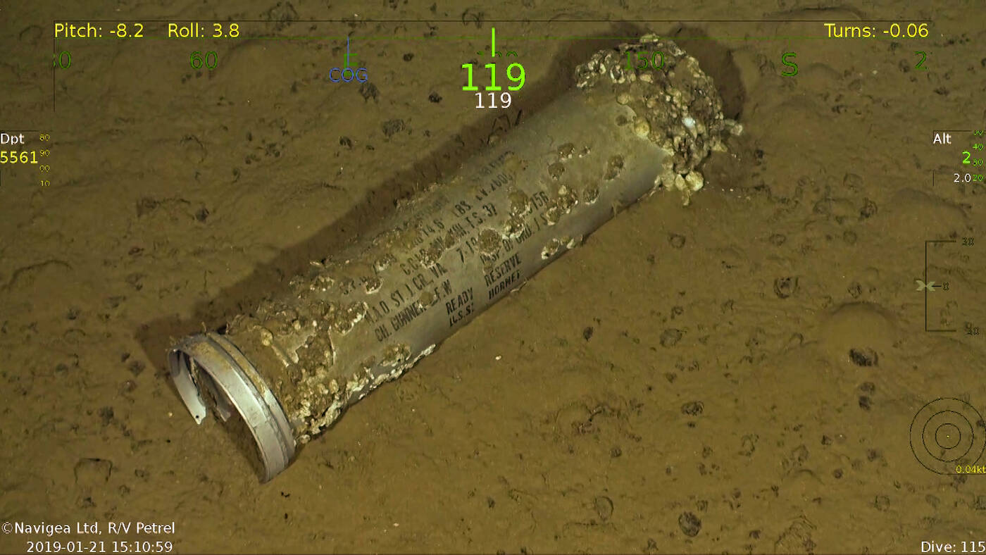 Poszukiwacze natrafili na USS Hornet z okresu II wojny światowej