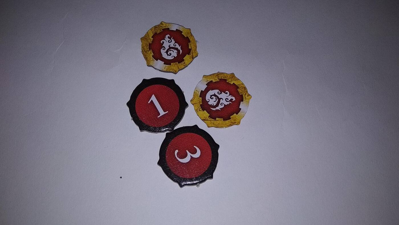 Clockwork Wars żetony