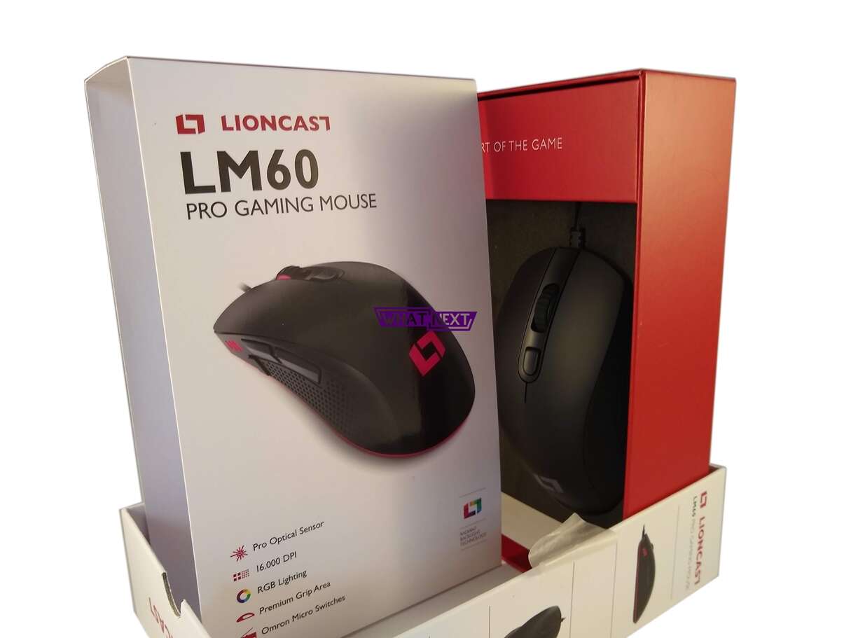 Test e-sportowej myszki Lioncast LM60
