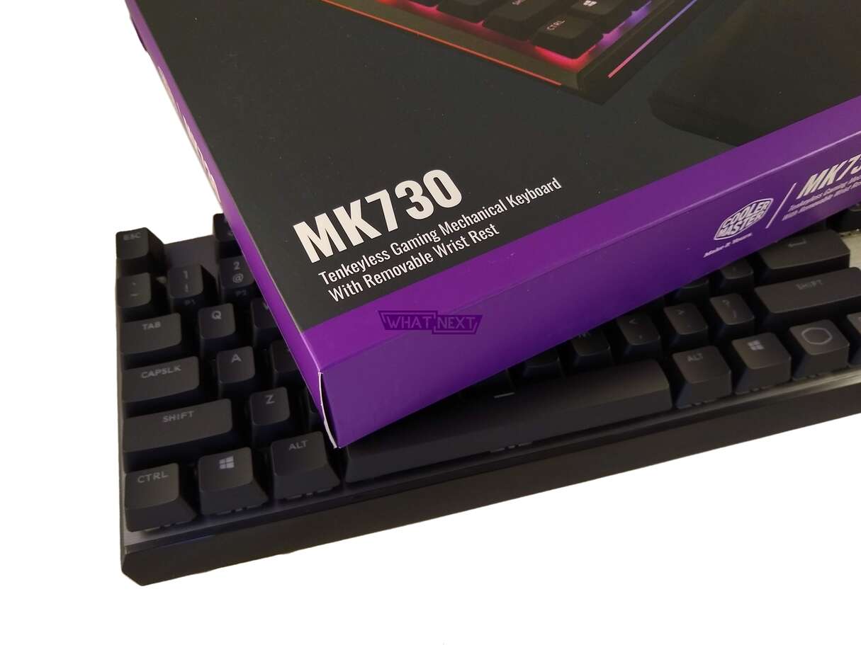 Test klawiatury mechanicznej Cooler Master MK730