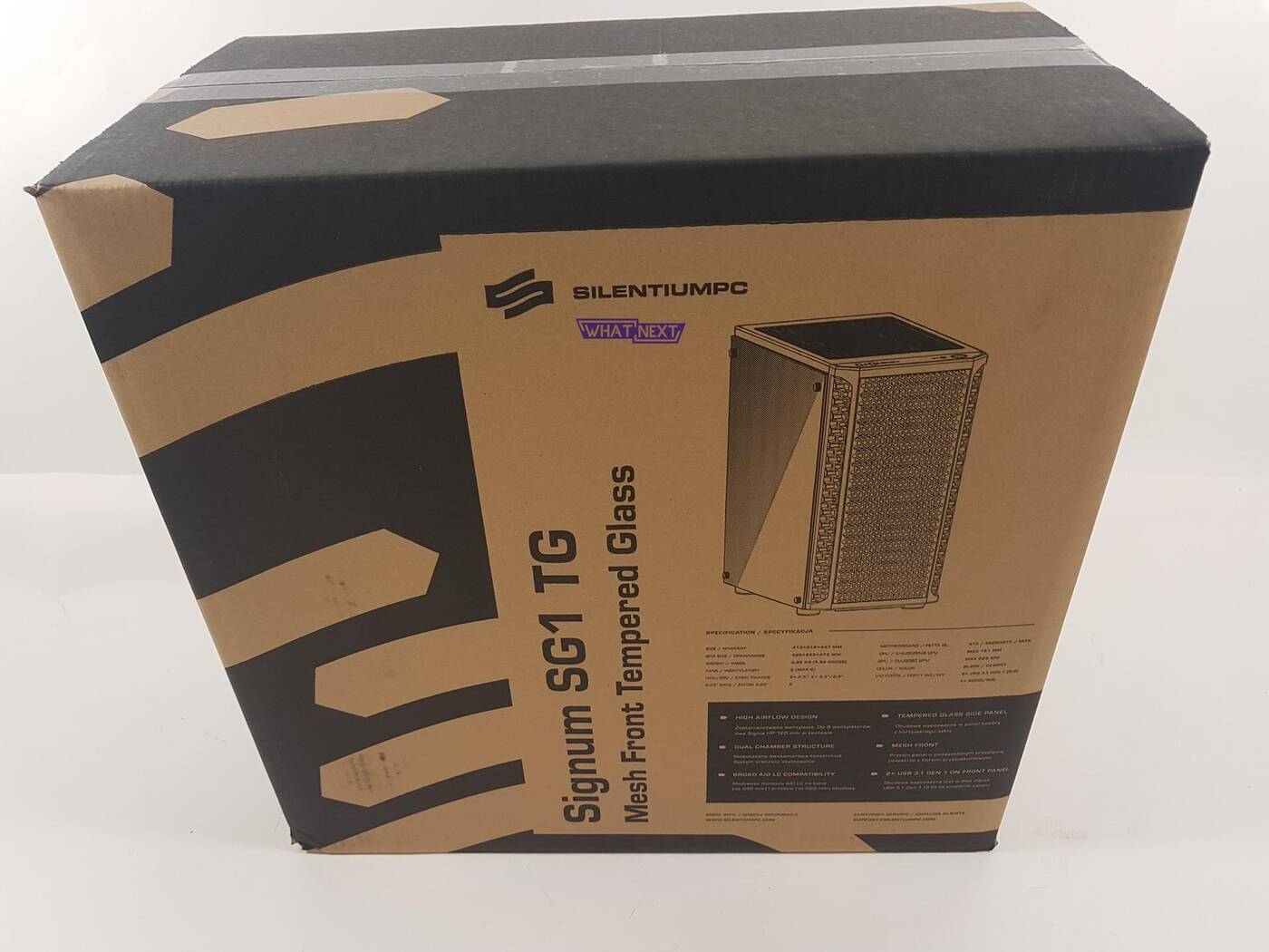 Test obudowy SilentiumPC Signum SG1 TG