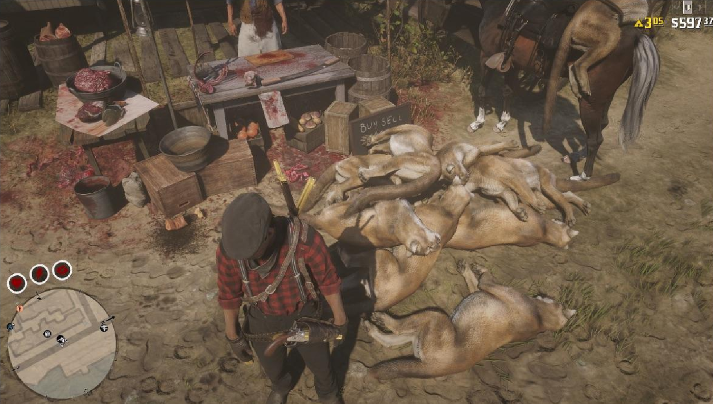 Pumy zalały Red Dead Online - o co chodzi z tym zwierzętami?