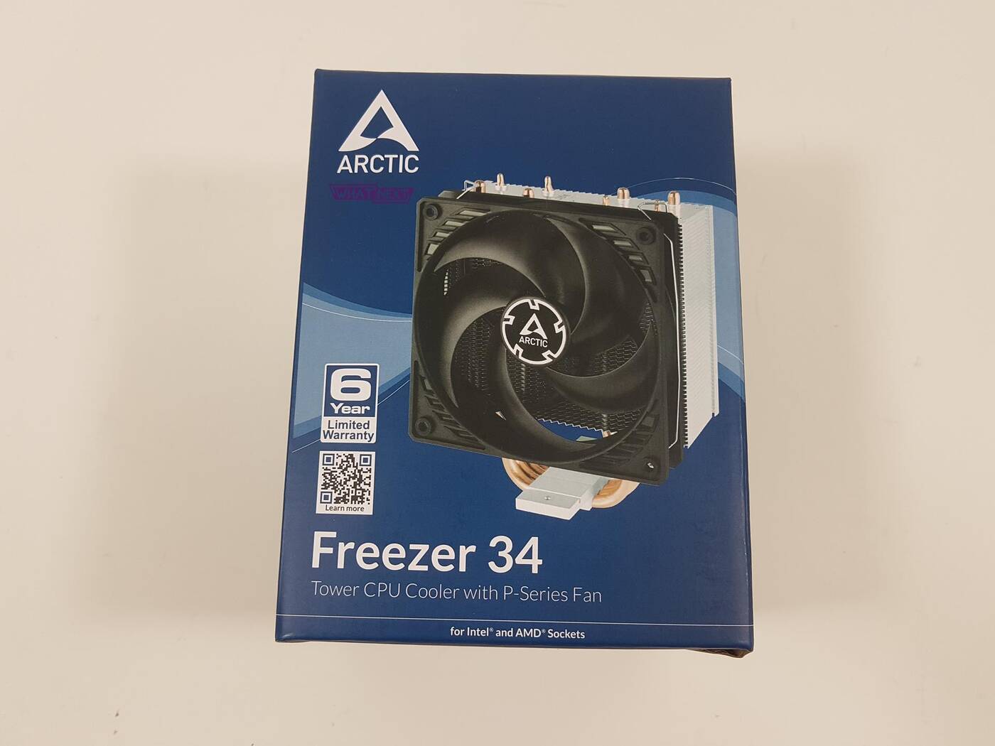 Test chłodzenia Arctic Freezer 34